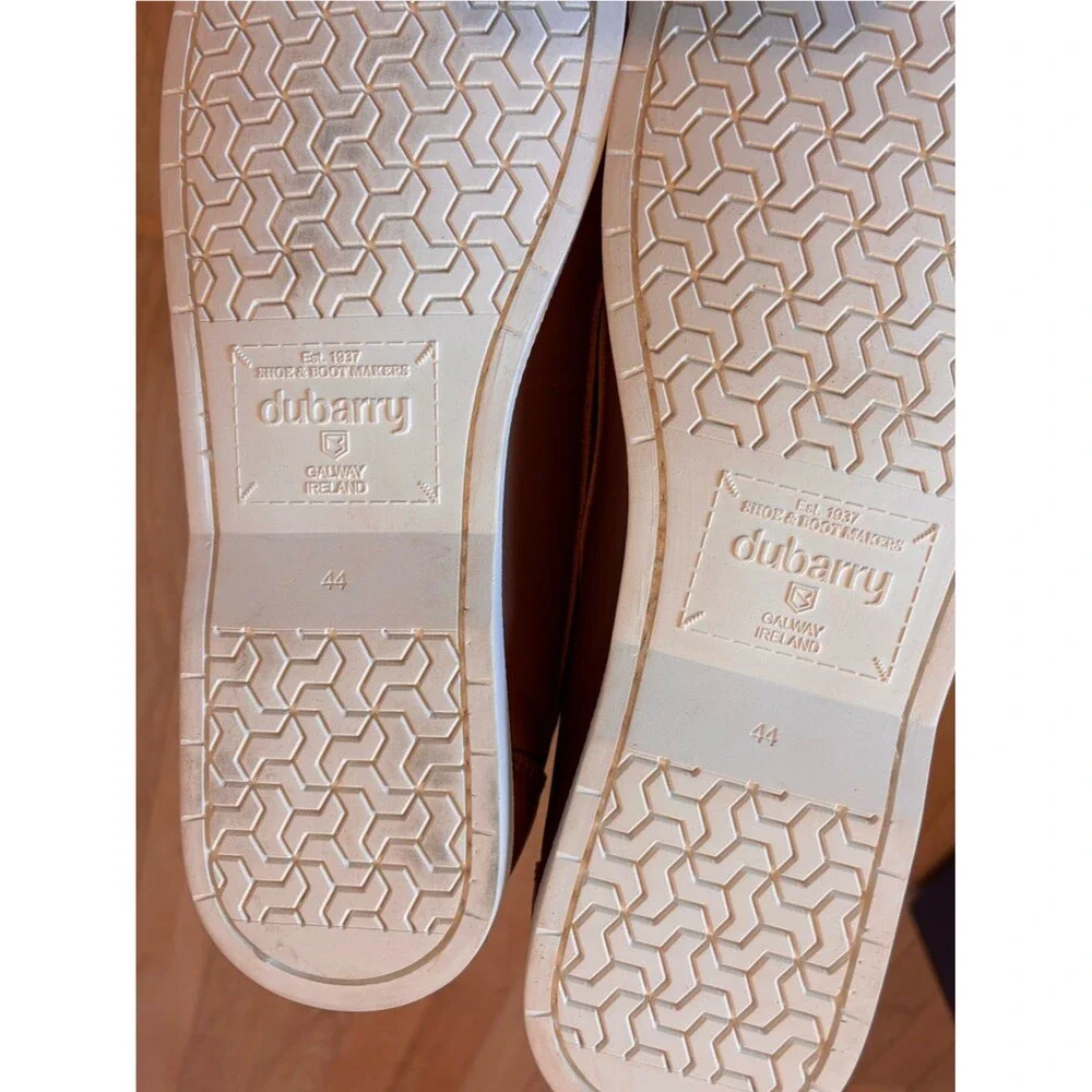 Dubarry of Ireland Port Brown Leather Deck Shoes Boat Shoes EU 44 NWT